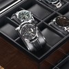 BEWISHOME High-End Watch Box, 20-Slot Watch Case with Large Glass