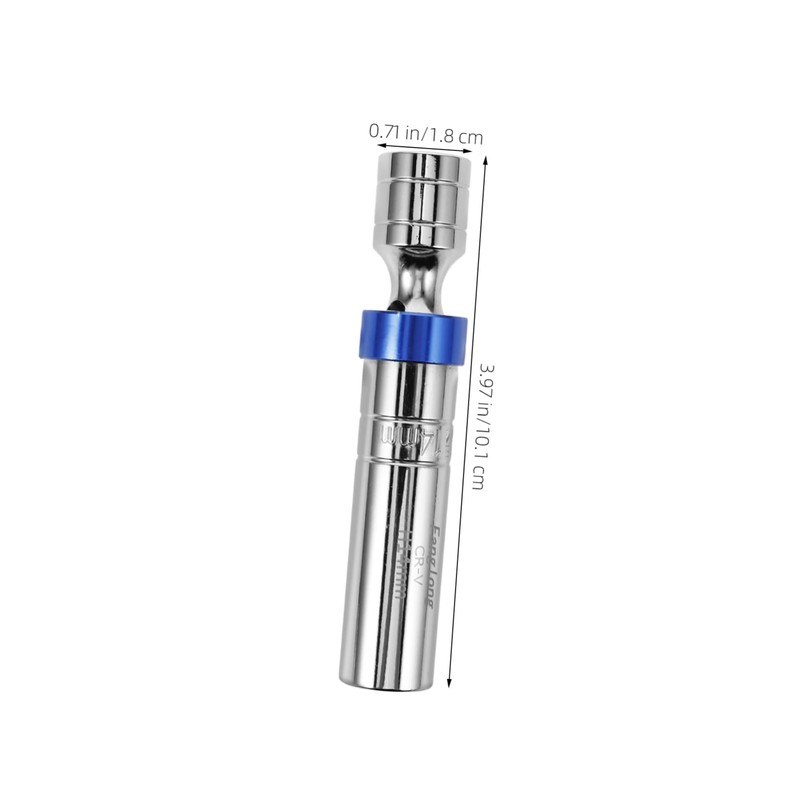 Tofficu Magnetic Swivel Socket Spark Plug Wrench Tool Compact Automotive