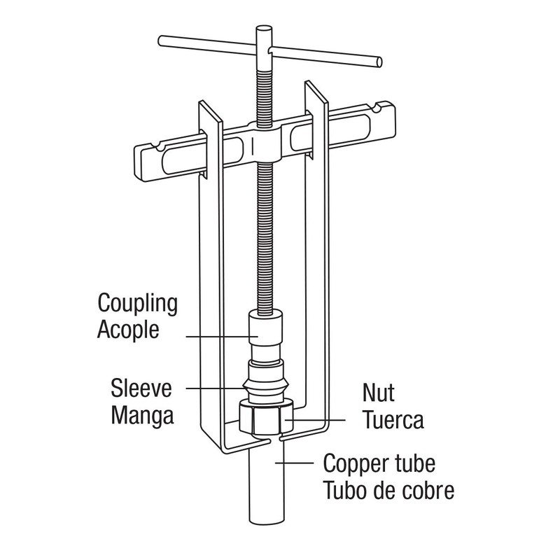 Prime-Line RP77233 Adjustable Faucet Handle and Compression Sleeve Puller (Single