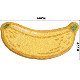 Vivi Bakie Bath Mat, Anti-Slip, Foot Wipe Mat, Washable, Bath Mat, Absorbent and Quick Drying, Entrance Mat, Washroom Mat, Comfortable, Cute, Soft, Kitchen Mat, 15.7 x 23.6 inches (40 x 60 cm