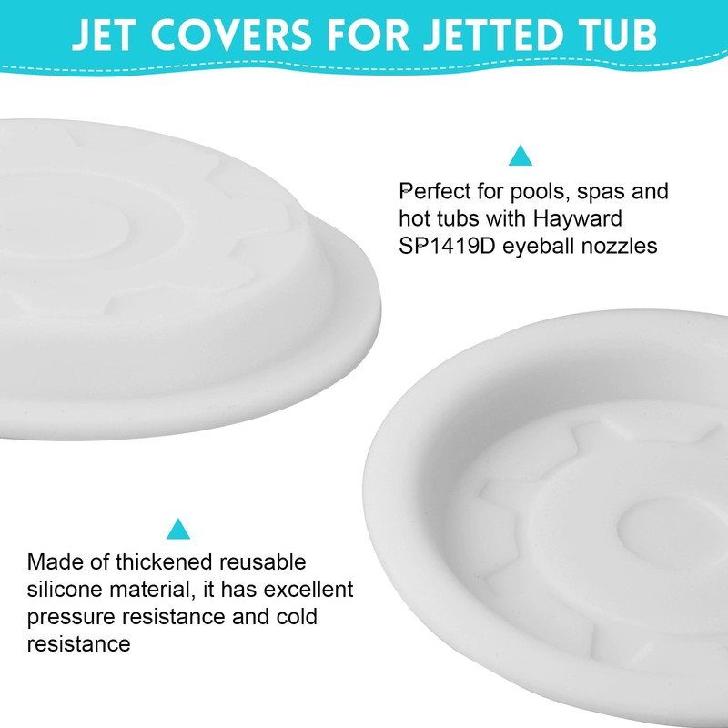 Pool Jet Nozzle Covers for Hayward sp1419D Inlet Fitting, Swimming