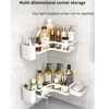 Corner Shower Caddy Kits,6Pcs Bathroom Shelves,Shower Storage Rack,Shelf Organiser No