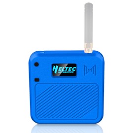 Meshnology Heltec V3 Case for ESP32 LoRa V3 Development Board Custom Meshtastic Case with Antenna Port and Charging Slot (N32, Blue)