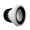 Straight WC Toilet Pan Connector 4'' (100mm/110mm) - Essential Toilet