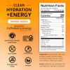 Ascent Clean Hydration Energy Electrolytes Powder - 100mg of Caffeine