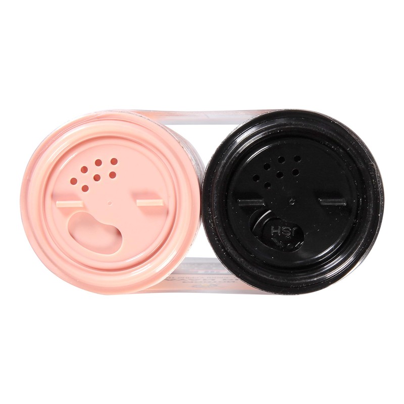 Morton Himalayan Pink Salt (4 oz) & McCormick Ground Pepper