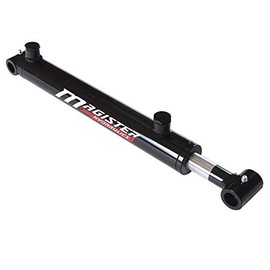 Magister Hydraulics Double Acting Hydraulic Cylinder - Cross Tube Hydraulic Cylinder 1.5" Bore 8" Stroke - UniversalHydraulic Cylinders (1.5x8)