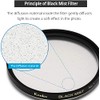 Kenko Photography effect filter Black Mist No.01 58mm Soft Effect,