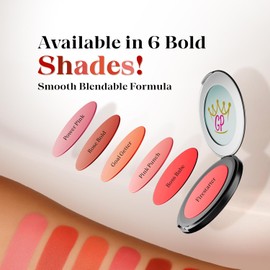 PowerTint by Girl Power – Long Lasting Lip & Cheek Tint Stain, Hydrating & Buildable Formula, Natural Ingredients, Clean & Cruelty-Free Makeup, Waterproof Color Pop for All Day Wear