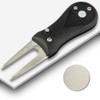 lasenersm 1 Piece Golf Divot Repair Tool Foldable Golf Divot