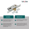 KOTARBAU® Hook Lock Sliding Gates Mortise Lock F-30 Sliding Door
