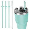 Straws for YETI Rambler Yeti Accessories Reusable Silicone Straws Replacement