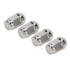 Chrome Lug Nuts, Cart Wheel Lug Nuts Kit 1/2-20 Size