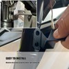 DarSeity 1 Pair RZR A-Pillar Light Mounting Bracket, Rust Proof