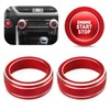 Ruautumn for Toyota RAV4 2019-2025 Accessories, Auto AC Climate Control