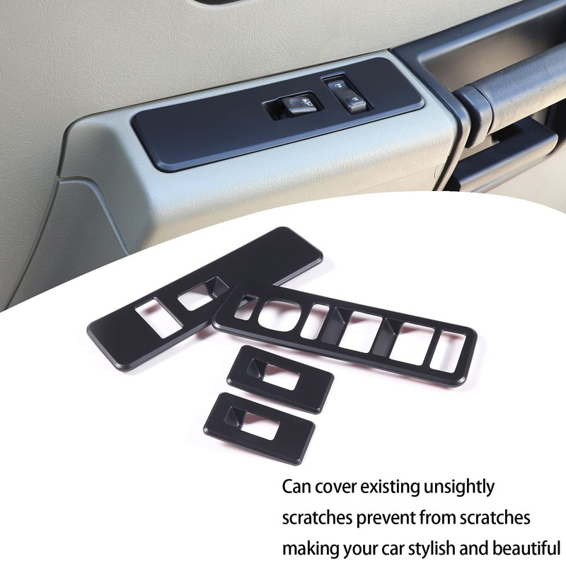 Lcojicep Window Lift Switch Cover Compatible with Hummer H2 2003-2007,
