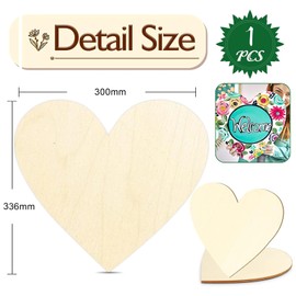 Maypole Heart, Maypole Decoration, Wooden Heart for Maypole, Love Symbol, Traditional Decoration, 1 Piece, Very Suitable for DIY Crafts, Wedding Decorations, Handmade Art Projects