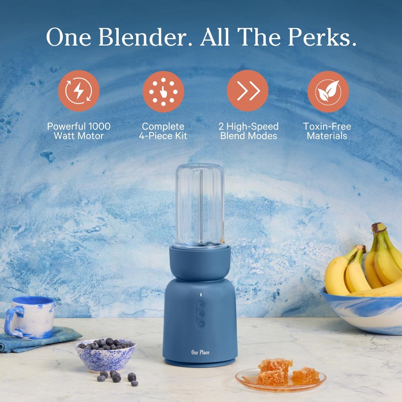 Our Place Splendor Blender - 1000W High-Power | Ultra-Sharp Blades