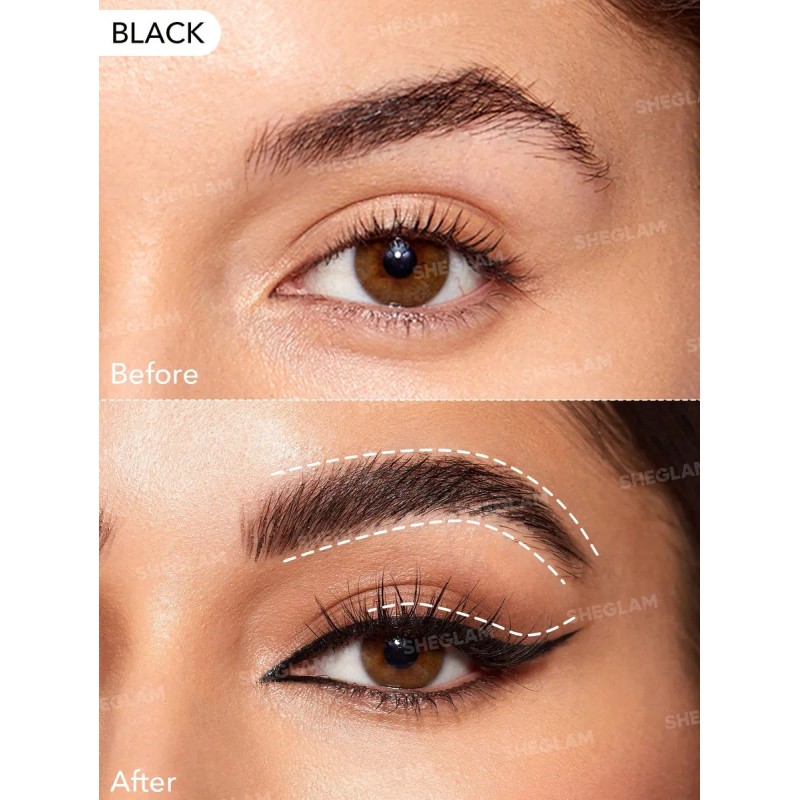 Sheglam Gel Delineador À Prova De Manchas Intensify - Negro