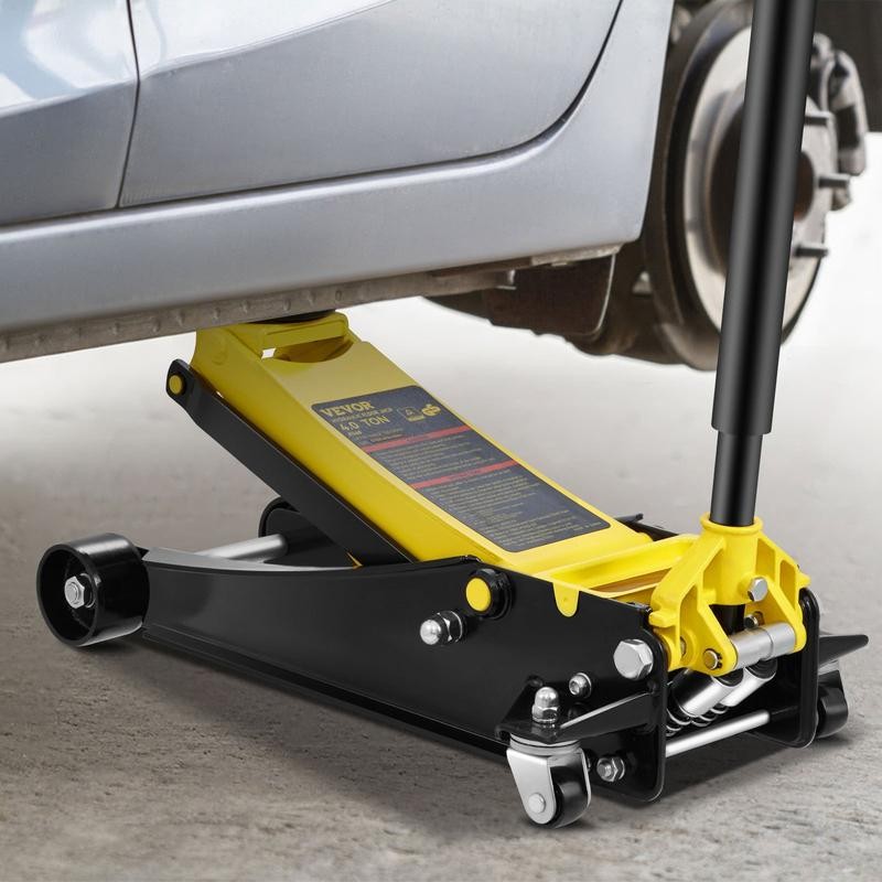 VEVOR Low Profile Floor Jack 4 Ton Heavy Duty Steel