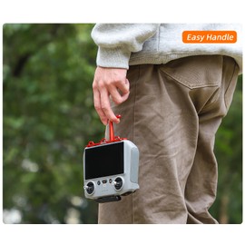 BTG DJI RC 1/RC 2 Remote Controller Handle Mount & Lanyard Neck Strap for DJI Flip/Mini 4 Pro/Air 3 3S /Mini 3 Pro/Mavic 3 Classic Pro Controller Accessories Lanyard