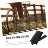 Sosoport 2Pcs Bike Chain Protector Neoprene Cover for Bicycles Durable