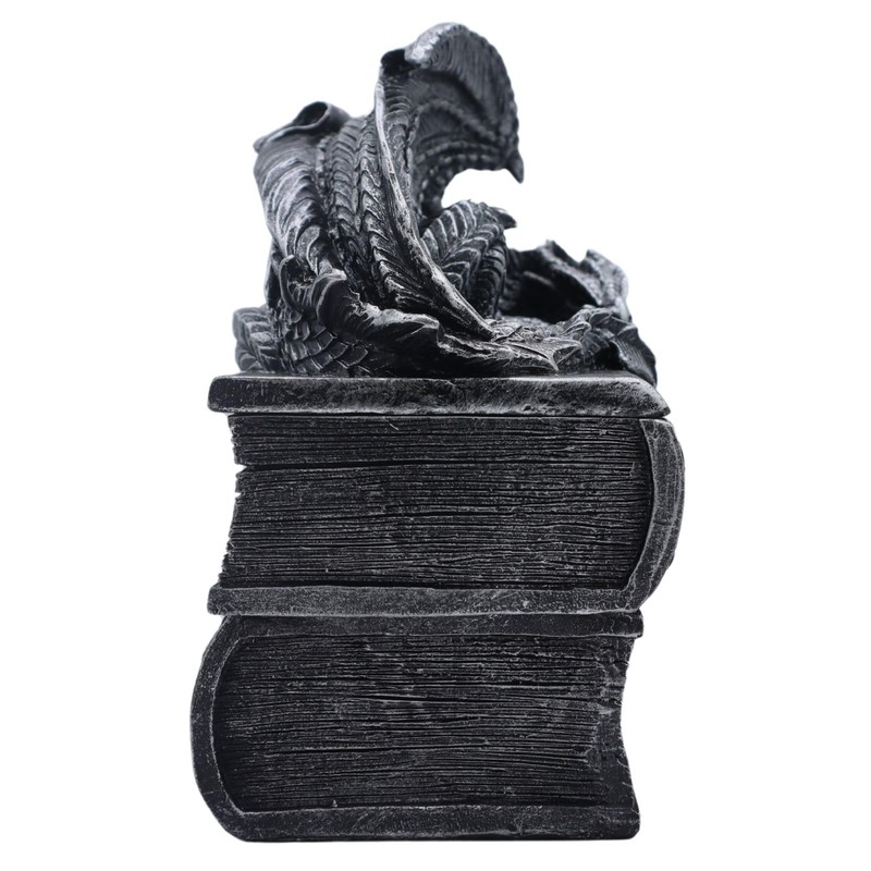 Candy Creations On Cloud 9 Sleeping Dragon Guarding Books Trinket