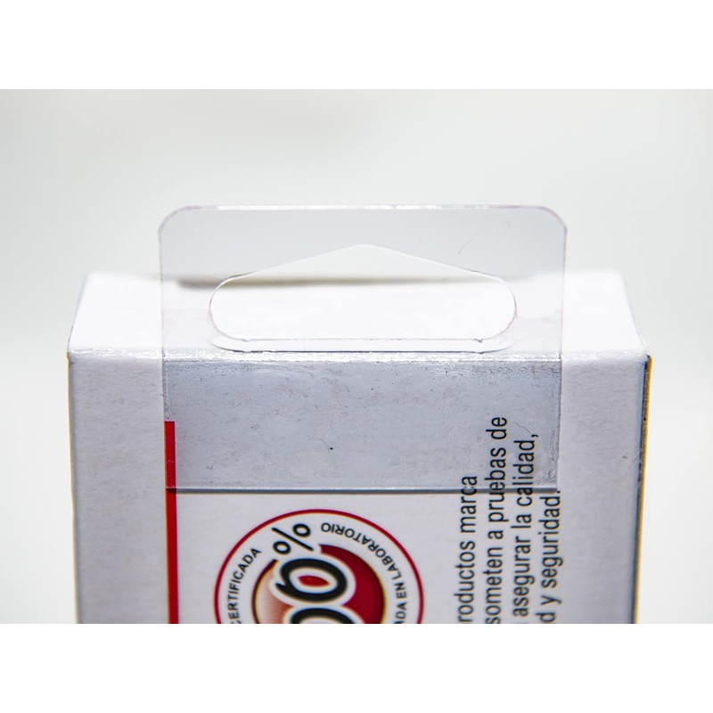 EXHIVIT Perchas Adhesivas, Colas De Pato, 1.000 Piezas C-61