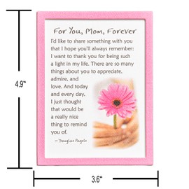 Blue Mountain Arts Mom Magnet with Easel Back—Birthday, Holiday, Thank-You, or Thinking of You Gift by Douglas Pagels, 4.9 x 3.6 Inches (for You, Mom, Forever)