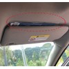 lofrcin 2 PCS Handicap Placard Holder for Auto, Ultra Transparent