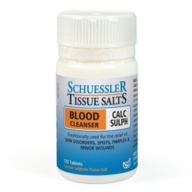Martin & Pleasance Schuessler Tissue Salts Calc Sulph Blood Cleanser Tab X 125
