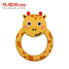 Unbranded Kids Giraffe Baby Teether Chewable Silicone BPA FREE, Yellow, New