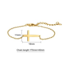 VISSEN Women's Gold-Plated Bracelets, Red/Blue/Silver, Cubic Zirconia, Golden Chains, Bracelet, Fashion Jewellery, Wedding, Gold-plated
