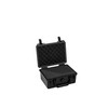Electronicx Outdoor Black Lattice Foam Photo Bag - Modern, black