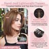 SEGOHAIR Hair Toppers for Thinning Hair Women - Clip-in Wispy