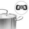 Kichvoe 2Pcs Pot Side Handles Replacement: Universal Pan HandlesHeat-Resistant Double-Hole