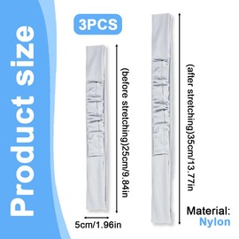 JAZOKA 3PCS Sweatbands Super Moisture Wicking, Headband Women Men Sports Sweat Bands