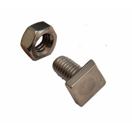 GAO Flora 50 Square Greenhouse Screws Stainless Steel Flat Head Screws for Greenhouse M6 x 12 Greenhouse Accessories