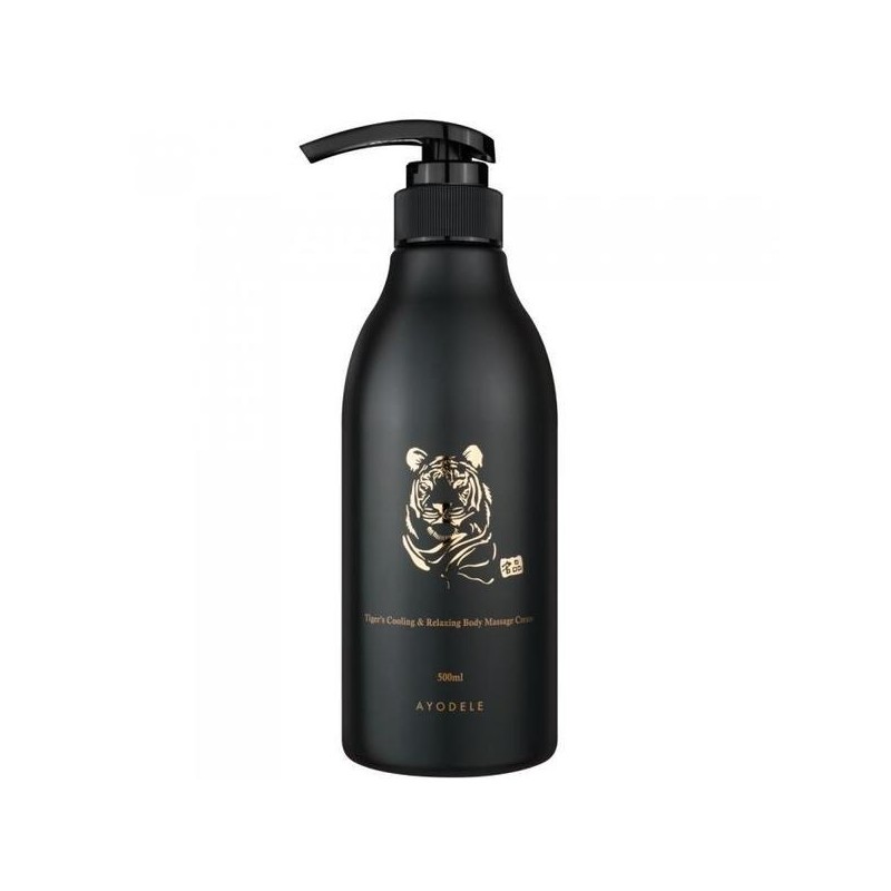 (Seller Herb) Ayodel Tiger Cool Body Massage Cream 500ml /