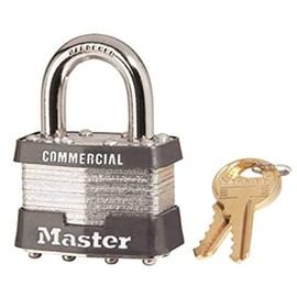 Master Lock 1KA 2126 Padlock, Pack of 1, Gray