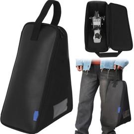 JIAMIAN Waterproof Drum Pedal Bag, Drums Percussion Accessories, Instrument Protection for Single Drum Kit Pedal, Musical Instruments Accessory Carry Case with Handle