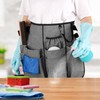 LoDrid Professional Cleaning Apron with 9 Pockets and Adjustable Waist