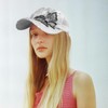 ZARSIO Sequin Baseball Cap Adjustable Rhinestone Butterfly Baseball Cap (CA/US,