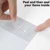VEYLIN 50pcs White Mailing Bags, Self Seal Envelopes Strong Waterproof
