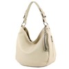 modamoda de T200 Women's Leather Shoulder Bag Handbag, Handmade in