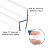 EAISMON Frameless Shower Door Seal Strip 4 Pack x 39