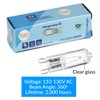 Simba Lighting Halogen Light Bulb G9 T4 25W JCD Bi-Pin