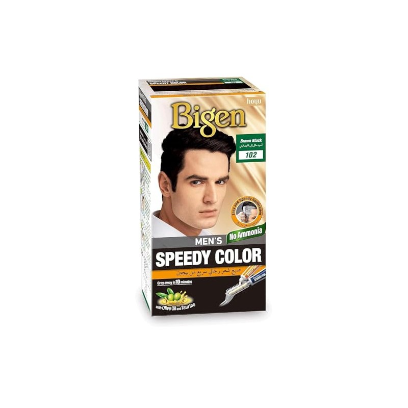 Bigen 102 Tinte Para Caballero, Negro Natural