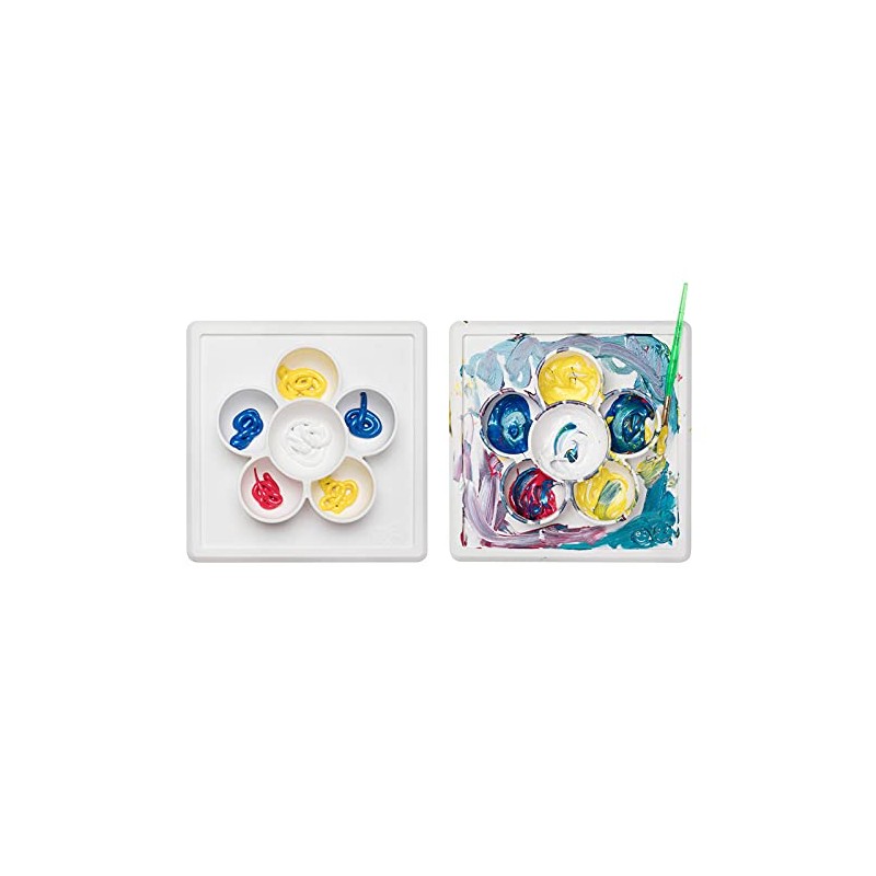 Plato Autoadherible para Bebé Plato Organizador Mini Playmat Ezpz Con