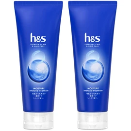 h&s Moisture (Moist Scalp / Moist Hair) Intensive Treatment, 6.3 oz (180 g) x 2 Packs, Bulk Purchase